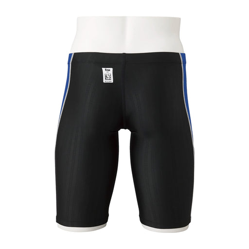 MIZUNO N2MB1024 Men's Swimsuit STREAM ACE Half Spats Black/Blue Size L Polyester_2