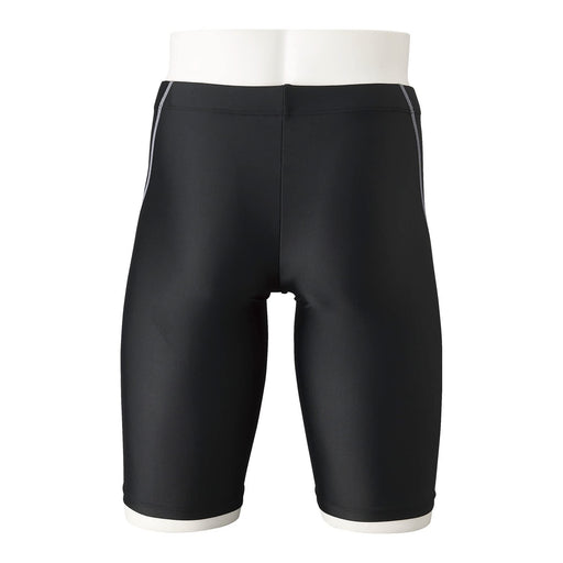 MIZUNO N2JB1611 Men's Swimsuit Half Spats Inseam 26cm Black/Light Gray Size S_2