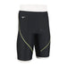 MIZUNO N2JB1611 Men's Swimsuit Half Spats Inseam 26cm Black/Lime Size S NEW_3