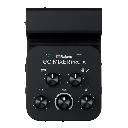 Roland GO:MIXER PRO-X Portable Audio Compact Mixer Broadcast Audio Interface NEW_1