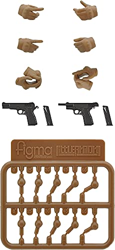 LittleArmory-OP06: figma Tactical Gloves 2 - Handgun Set (Tan) Figure NEW_1