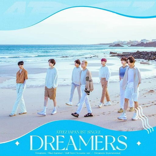 CD+DVD ATEEZ Dreamers First Limited Edition Type B w/ Booklet Card COZA-1789 NEW_1