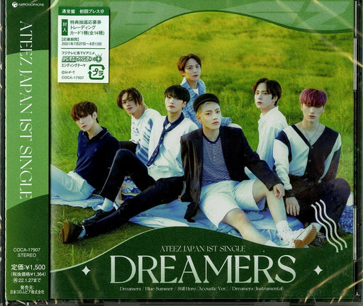 CD Dreamers Nomal Edition ATEEZ COCA-17907 K-Pop Idol Group Japan 1st Single NEW_1