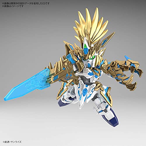 SDW Heroes Ryuson Ryubi Unicorn Gundam (Gundam Model Kits) Painted NEW_5