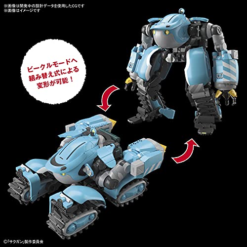 Bandai Sakugan Big Tony (Gagumber, Memempu) (HG) (Plastic model)1/72 Scale NEW_4