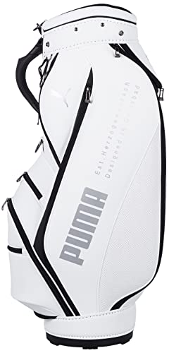 PUMA Golf Men's Cart Caddy Bag BASIC 9.5 x 47 inch 3.1kg Bright White 867976 NEW_3