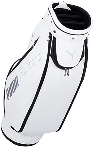 PUMA Golf Men's Cart Caddy Bag BASIC 9.5 x 47 inch 3.1kg Bright White 867976 NEW_5