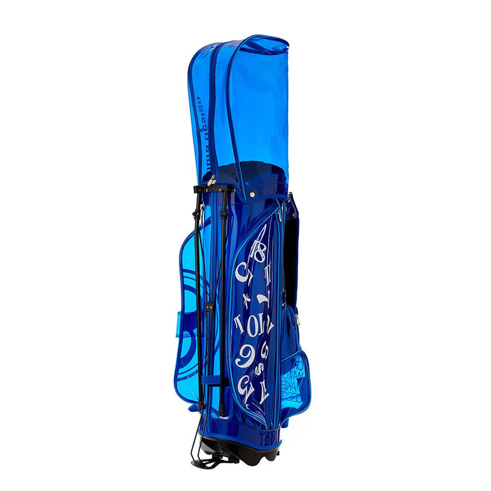 Frank Miura FMG-SK-CB Transparent Stand 6-Way Golf Club Bag Caddy Bag PVC NEW_4