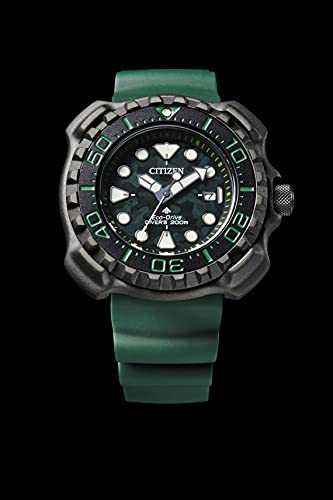 CITIZEN Watch PROMASTER MARINE Series Diver 200m BN0228-06W Men's Green NEW_2