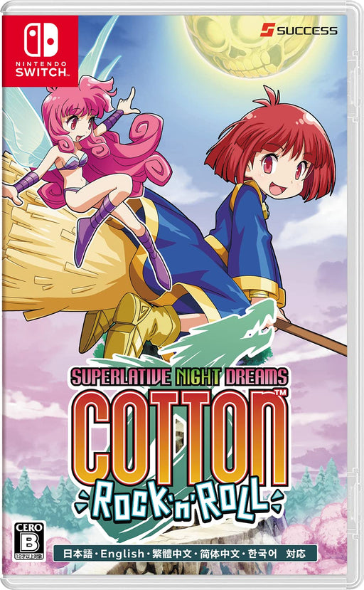 Nintendo Switch Video Games Cotton Rock'n Roll HAC-P-A48DA Standard Edition NEW_1