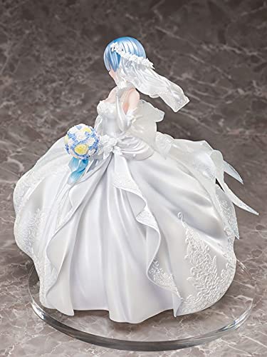 F:NEX Re:Zero Starting Life in Another World REM Wedding Dress 1/7 PVC Figure_7