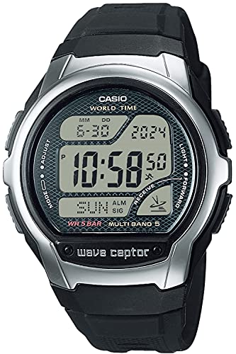 CASIO Watch Wave ceptor Radio Clock Super Illuminator Type WV-58R-1AJF Men's NEW_1