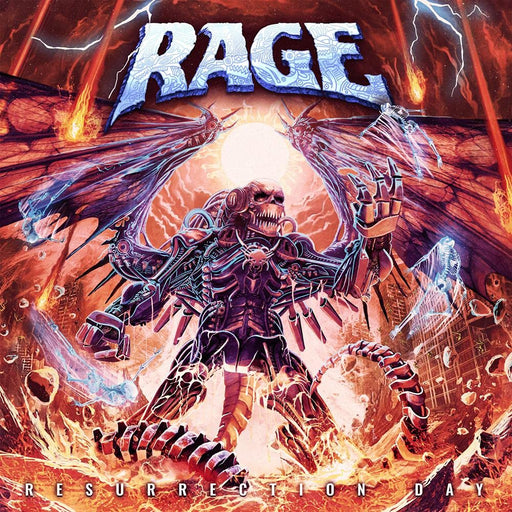 RAGE Resurrection Day with Bonus Track JAPAN CD GQCS-91075 German Metal NEW_1
