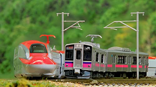 KATO 10-1558 N Gauge Passenger Car Series 701-0 AKITA Color 2 Car Model Train_3