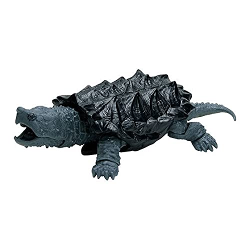 BANDAI Turtle 04 Creature Encyclopedia Box 4. Alligator snapping turtle Black_1