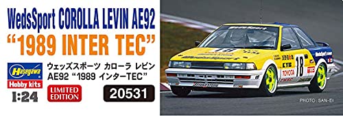 Hasegawa 1/24 WedsSport COROLLA LEVIN AE92 1989 INTER TEC Model kit 20531 NEW_2