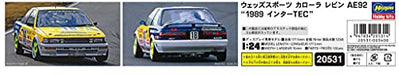 Hasegawa 1/24 WedsSport COROLLA LEVIN AE92 1989 INTER TEC Model kit 20531 NEW_3