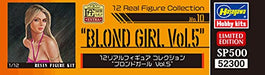 1/12 12 Real Figure Collection No.10 "Blonde Girl Vol.5" Unpainted Resin Figure_6