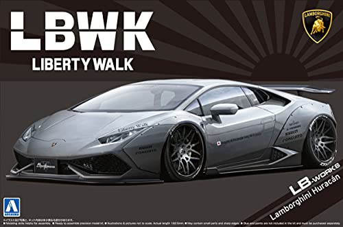 AOSHIMA 1/24 LIBERTYWALK No.16 LB-WORKS Lamborghini Huracan Ver.2 Model kit NEW_7