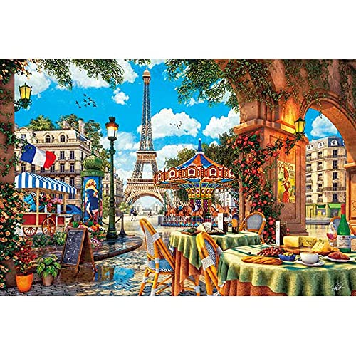 APPLEONE 1000 Piece Jigsaw Puzzle  Afternoon in Paris 50x75cm ‎1000-867 NEW_1