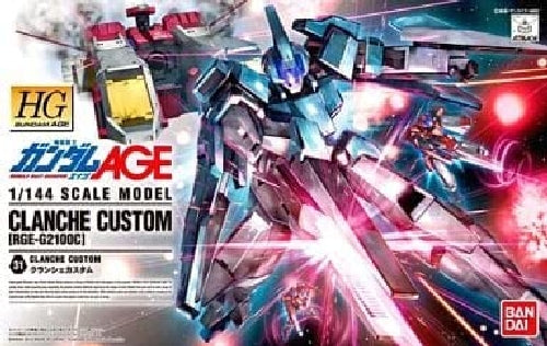 BANDAI SPIRITS HG Gundam AGE Clanche Custom 1/144 scale Plastic model kit NEW_1