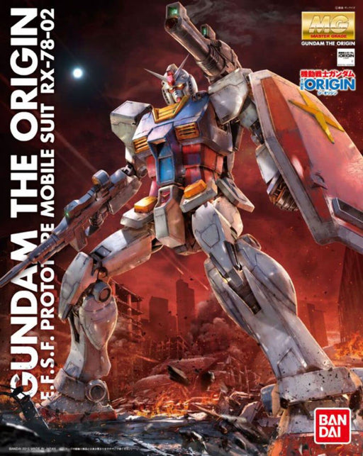 BANDAI MG Gundam 1/100 GUNDAM THE ORIGIN RX-78-02 Plastic Model Kit ‎175613 NEW_1