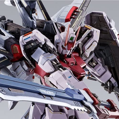 Premium BANDAI METAL BUILD GUNDAM SEED STRIKE ROUGE + OOTORI STRIKER Figure NEW_1