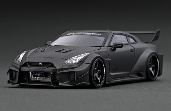 ignition model 1/43 LB-Silhouette Works GT Nissan 35GT-RR Matte Black IG2542 NEW_1