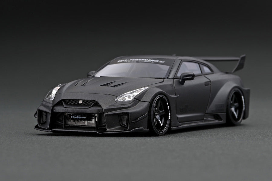 ignition model 1/43 LB-Silhouette Works GT Nissan 35GT-RR Matte Black IG2542 NEW_2