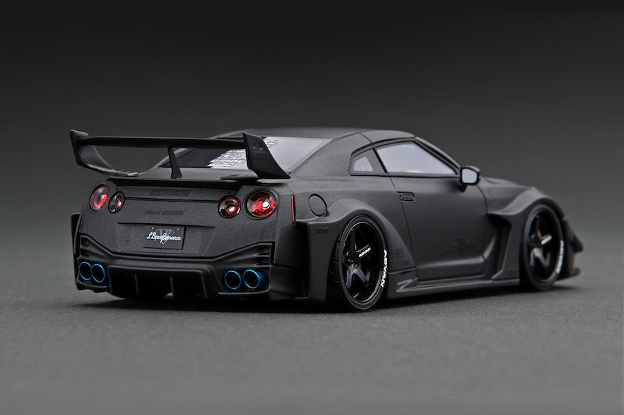 ignition model 1/43 LB-Silhouette Works GT Nissan 35GT-RR Matte Black IG2542 NEW_3