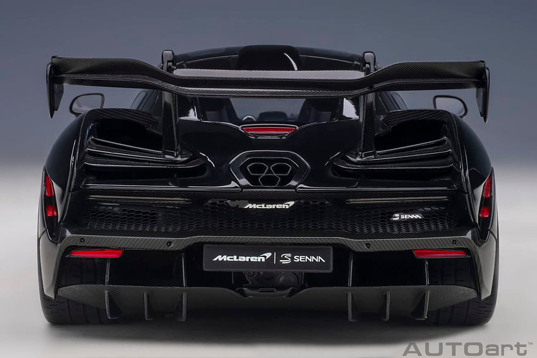 AUTOart 1/18 McLaren Senna Black Finished Product 76076 Composite Diecast Car_5