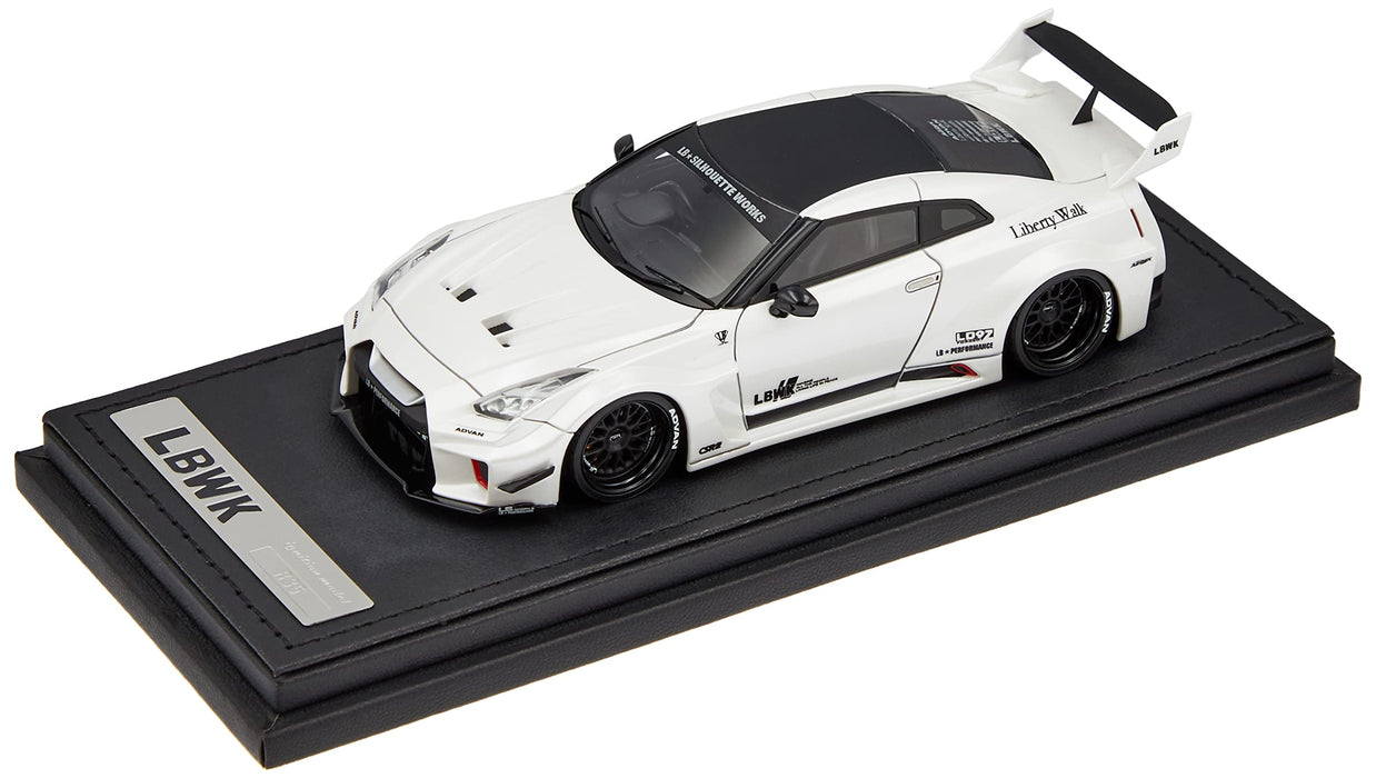 ignition model 1/43 LB-Silhouette Works GT Nissan 35GT-RR White Model Car IG2541_1