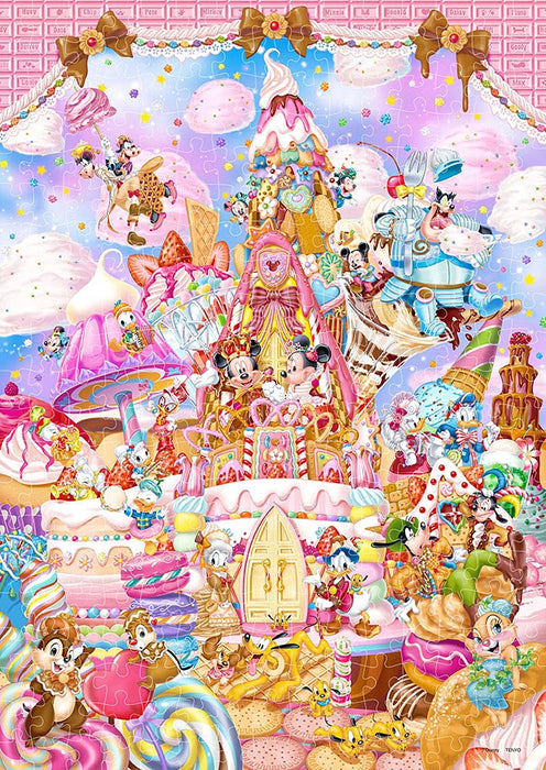 Tenyo 300 Piece Disney Mickey's Sweet Kingdom Jigsaw Puzzle 30.5x43cm D-300-053_1