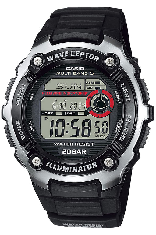 CASIO Collection Wave Scepter WV-200R-1AJF Men's Watch Black Digital Day/Date_1