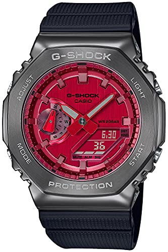 CASIO G-SHOCK GM-2100B-4AJF Men's Watch Metal Covered RED NEW from Japan_1