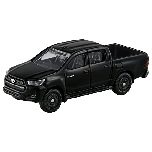 Takara Tomy Tomica No.67 Toyota Hilux (box) Black NEW from Japan_1