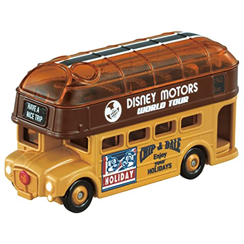 Tomica Disney Motors World Tour Sunny Decker Chip & Dale NEW from Japan_1