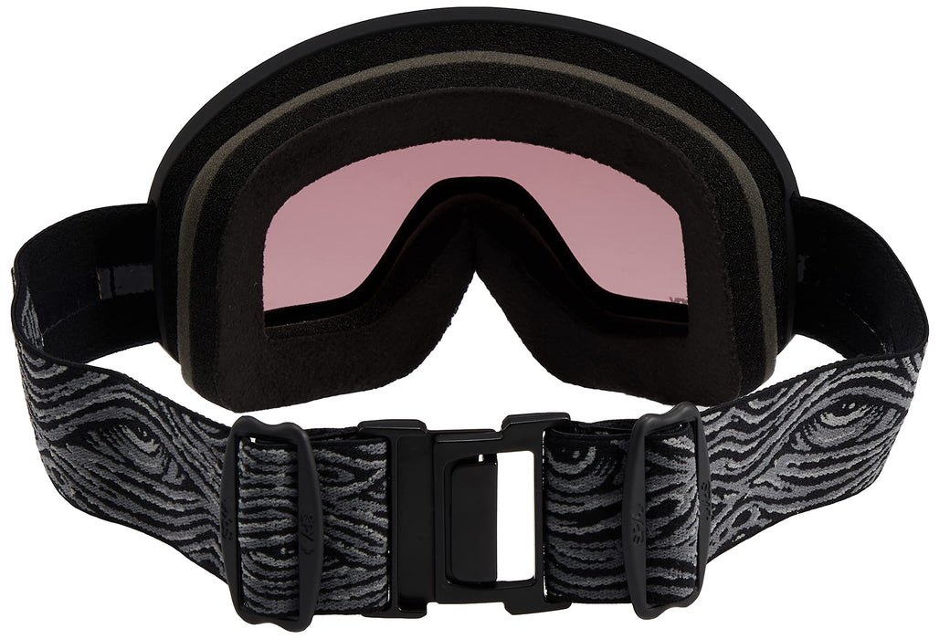 Spy Marshall Men's Black Free Snow Goggles Polycarbonate Silver Lens One size_4