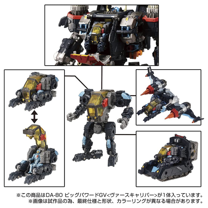 TAKARA TOMY DIACLONE DA-80 BIG POWERED GV (VERSCALIBER) Plastic Action Figure_5