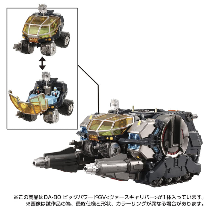 TAKARA TOMY DIACLONE DA-80 BIG POWERED GV (VERSCALIBER) Plastic Action Figure_6