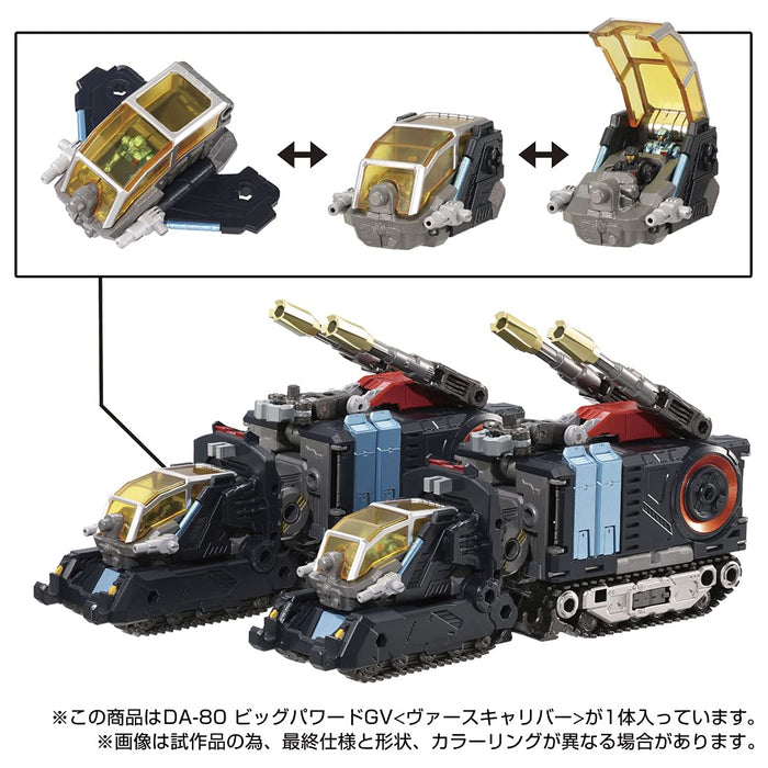 TAKARA TOMY DIACLONE DA-80 BIG POWERED GV (VERSCALIBER) Plastic Action Figure_9