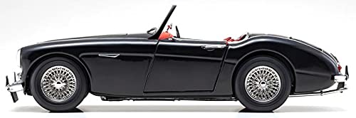 Kyosho Original 1/18 Austin Healey 3000 Black Diecast Model KS08149BK Model Car_3