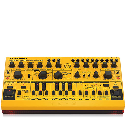 BEHRINGER TD-3-MO-AM Modded Out model analog bassline synthesizer Yellow USB/DIN_2
