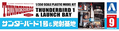 Aoshima Thunderbirds No.9 Thunderbirds 1 & Launch Bay 1/350scale (Plastic model)_7