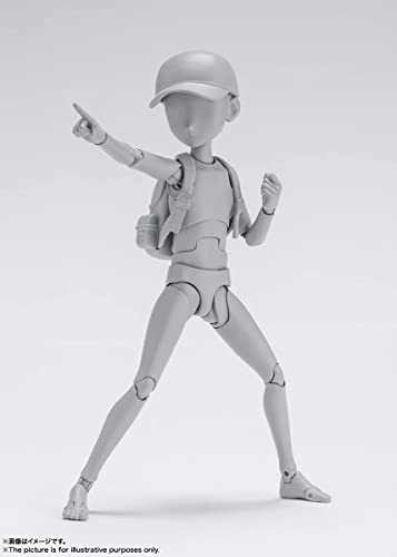 S.H.Figuarts Body-kun -Ken Sugimori- Edition DX Set (Gray Color Ver.) Figure NEW_3
