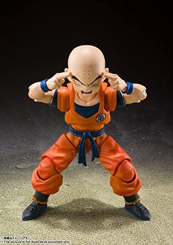 S.H.Figuarts Dragon Ball Z Krillin -Strongest Man on Earth- Action Figure NEW_2