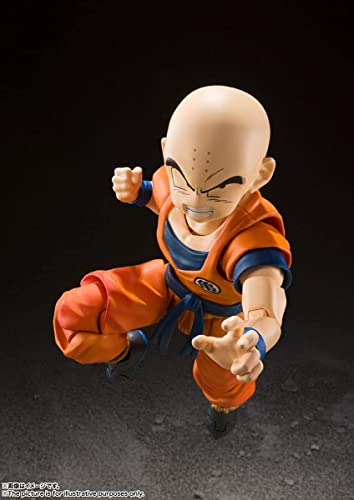 S.H.Figuarts Dragon Ball Z Krillin -Strongest Man on Earth- Action Figure NEW_5