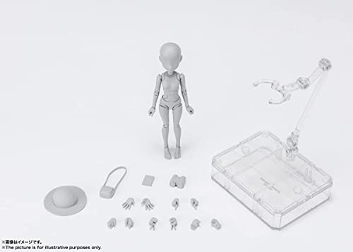 S.H.Figuarts Body-chan -Ken Sugimori- Edition DX Set (Gray Color Ver.) Figure_2