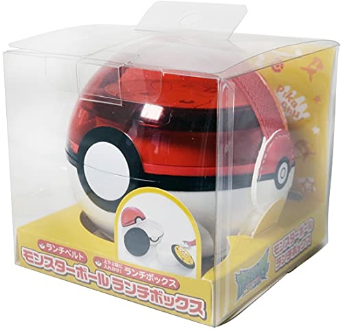 Skater Bento box LMS3-A Monster Ball Pokemon small Storage w/Belt, drawstringbag_3