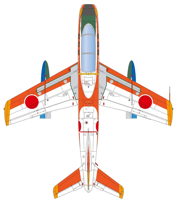 PLATZ 1/72 Air Self-Defense Force T-1B Jet Trainer Komaki T-1 Final (Unit 863)_3